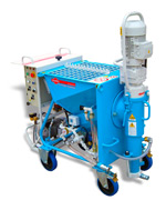 Sigle-phase plastering machine CK 20 for ready-mix mortars